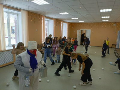 «Весёлый снеговик»